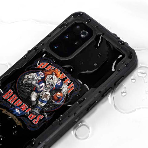 Liquid Blue NFL Denver Broncos Running Back Galaxy S20 Plus Waterproof Case