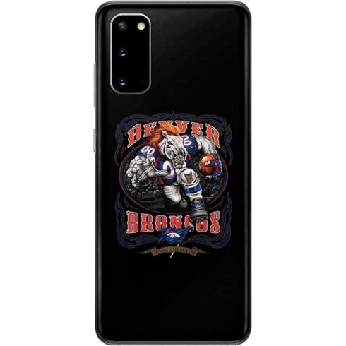 Liquid Blue NFL Denver Broncos Running Back Galaxy S20 Skin