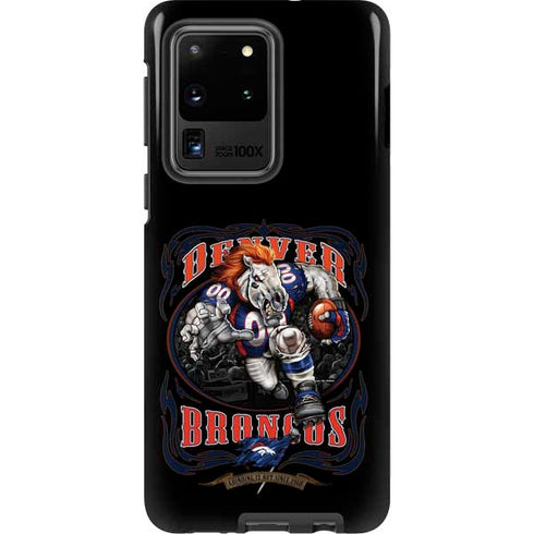 Liquid Blue NFL Denver Broncos Running Back Galaxy S20 Ultra 5G Pro Case