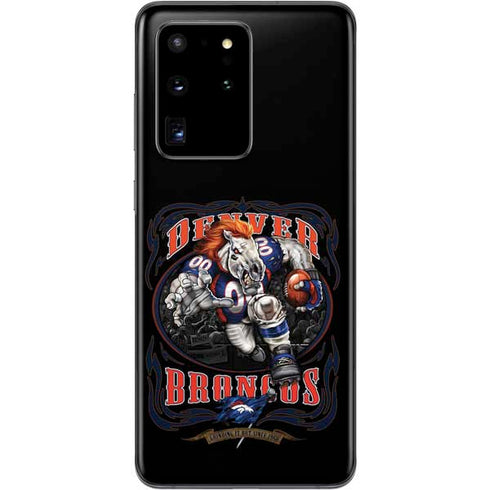 Liquid Blue NFL Denver Broncos Running Back Galaxy S20 Ultra 5G Skin