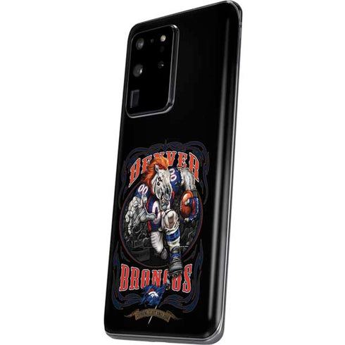 Liquid Blue NFL Denver Broncos Running Back Galaxy S20 Ultra 5G Skin
