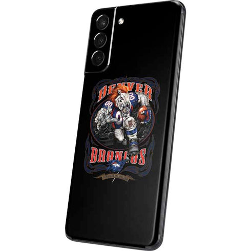 Liquid Blue NFL Denver Broncos Running Back Galaxy S21 5G Skin