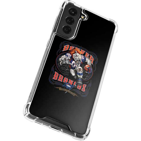 Liquid Blue NFL Denver Broncos Running Back Galaxy S21 FE Clear Case