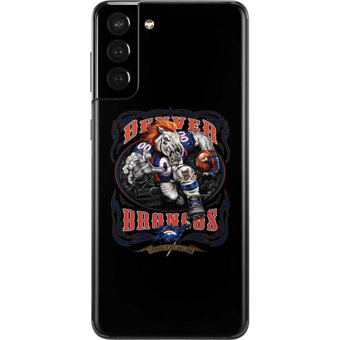 Liquid Blue NFL Denver Broncos Running Back Galaxy S21 Plus 5G Skin