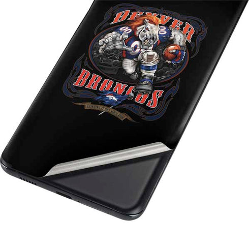 Liquid Blue NFL Denver Broncos Running Back Galaxy S21 Plus 5G Skin