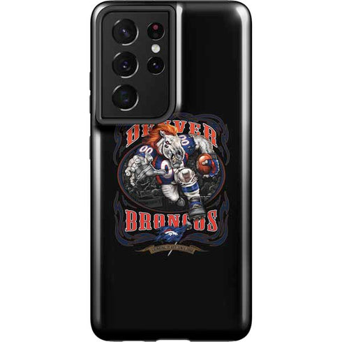 Liquid Blue NFL Denver Broncos Running Back Galaxy S21 Ultra 5G Pro Case