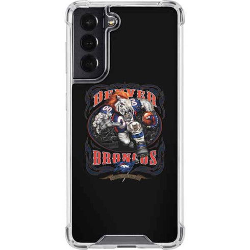 Liquid Blue NFL Denver Broncos Running Back Galaxy S22 Clear Case