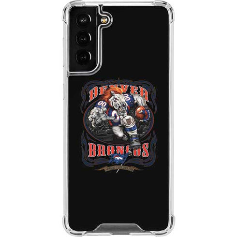 Liquid Blue NFL Denver Broncos Running Back Galaxy S22 Plus Clear Case