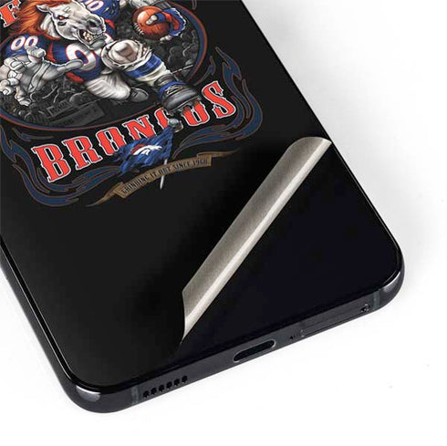 Liquid Blue NFL Denver Broncos Running Back Galaxy S22 Skin