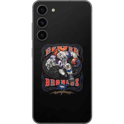 Liquid Blue NFL Denver Broncos Running Back Galaxy S23 Plus Skin