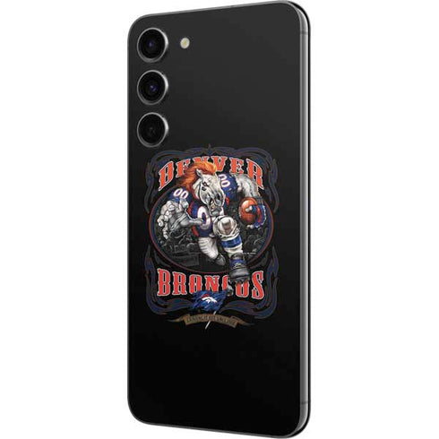 Liquid Blue NFL Denver Broncos Running Back Galaxy S23 Plus Skin