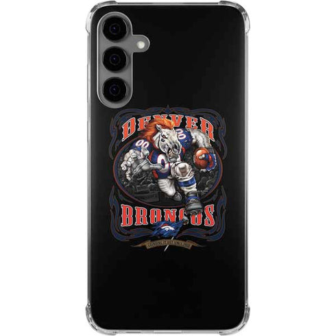 Liquid Blue NFL Denver Broncos Running Back Galaxy S24 Plus Clear Case