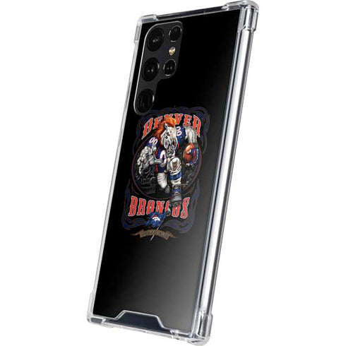 Liquid Blue NFL Denver Broncos Running Back Galaxy S24 Ultra Clear Case