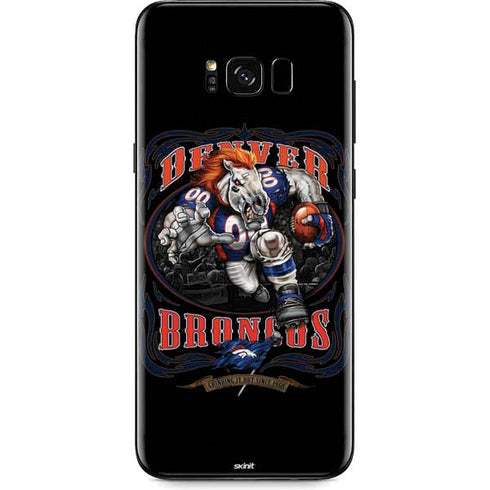 Liquid Blue NFL Denver Broncos Running Back Galaxy S8 Skin