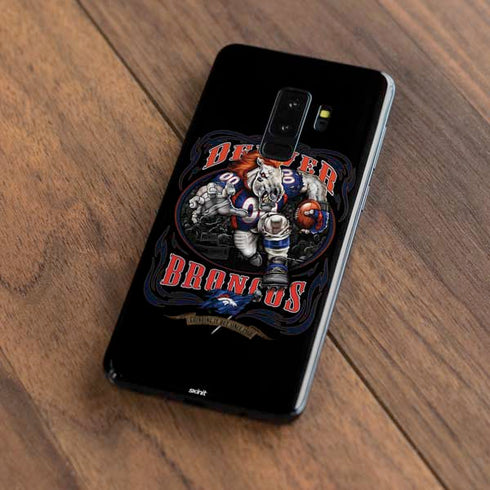 Liquid Blue NFL Denver Broncos Running Back Galaxy S9 Plus Skin