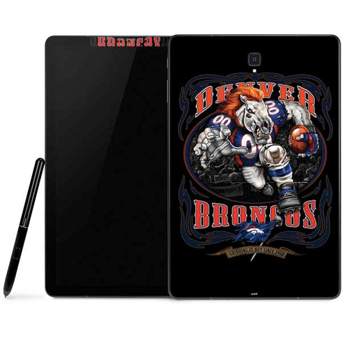 Liquid Blue NFL Denver Broncos Running Back Samsung Galaxy Tab Skin