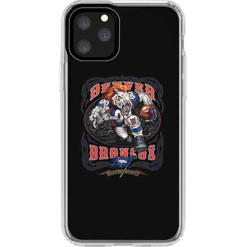 Liquid Blue NFL Denver Broncos Running Back iPhone 11 Pro Clear Case
