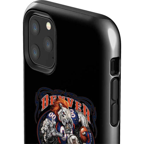 Liquid Blue NFL Denver Broncos Running Back iPhone 11 Pro Max Impact Case