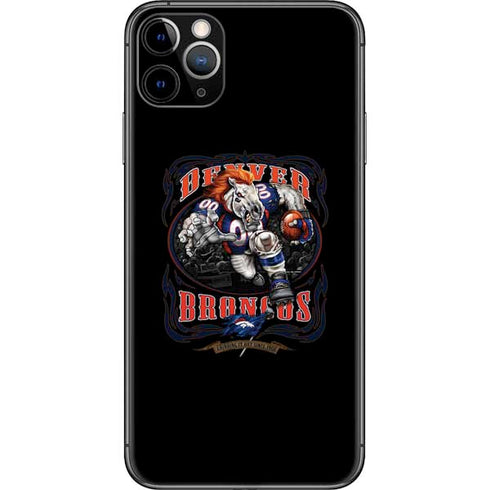Liquid Blue NFL Denver Broncos Running Back iPhone 11 Pro Max Skin