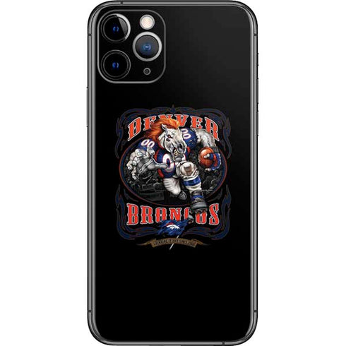 Liquid Blue NFL Denver Broncos Running Back iPhone 11 Pro Skin