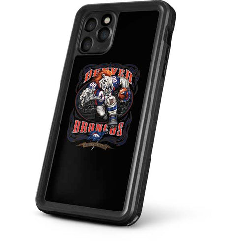 Liquid Blue NFL Denver Broncos Running Back iPhone 11 Pro Waterproof Case