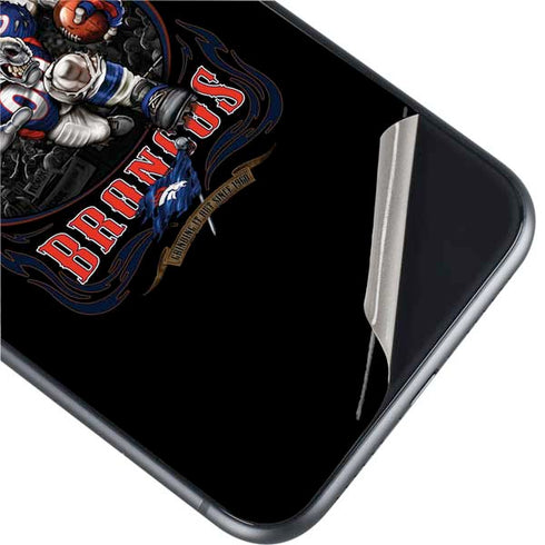 Liquid Blue NFL Denver Broncos Running Back iPhone 11 Skin