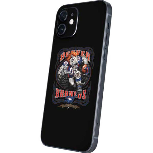 Liquid Blue NFL Denver Broncos Running Back iPhone 12 Mini Skin