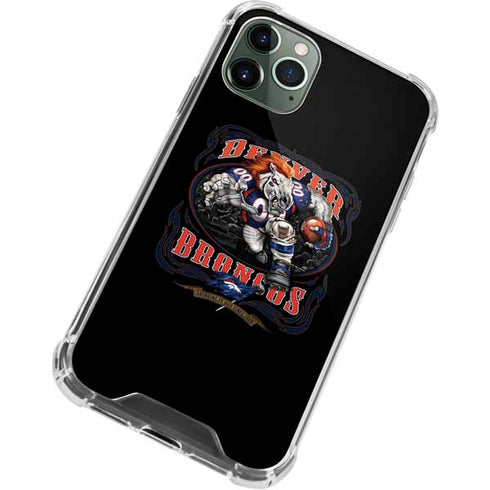 Liquid Blue NFL Denver Broncos Running Back iPhone 12 Pro Max Clear Case