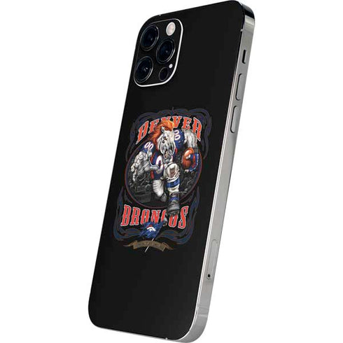 Liquid Blue NFL Denver Broncos Running Back iPhone 12 Pro Skin