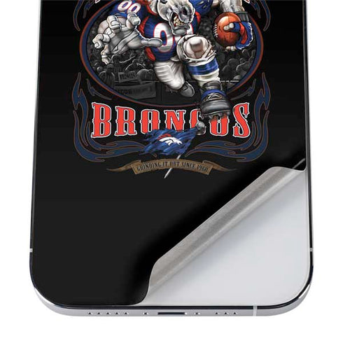 Liquid Blue NFL Denver Broncos Running Back iPhone 12 Pro Skin