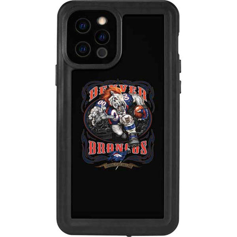 Liquid Blue NFL Denver Broncos Running Back iPhone 12 Pro Waterproof Case