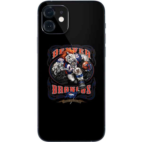 Liquid Blue NFL Denver Broncos Running Back iPhone 12 Skin