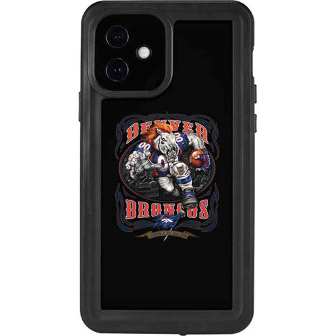 Liquid Blue NFL Denver Broncos Running Back iPhone 12 Waterproof Case