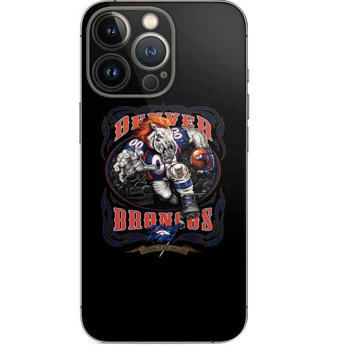 Liquid Blue NFL Denver Broncos Running Back iPhone 13 Pro Skin