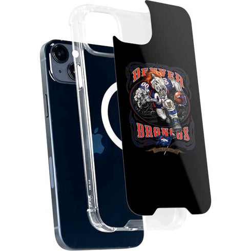 Liquid Blue NFL Denver Broncos Running Back iPhone 14 Plus MagSafe Case
