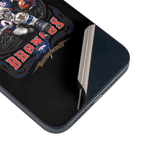 Liquid Blue NFL Denver Broncos Running Back iPhone 14 Plus Skin