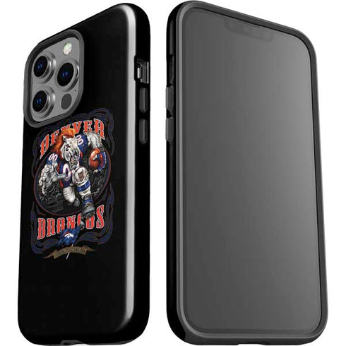 Liquid Blue NFL Denver Broncos Running Back iPhone 15 Pro Impact Case