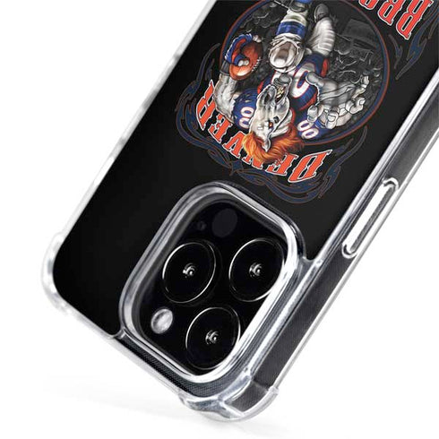 Liquid Blue NFL Denver Broncos Running Back iPhone 15 Pro MagSafe Case
