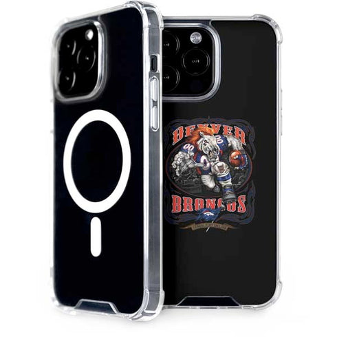 Liquid Blue NFL Denver Broncos Running Back iPhone 14 Pro Max MagSafe Case