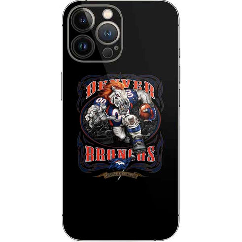 Liquid Blue NFL Denver Broncos Running Back iPhone 14 Pro Max Skin