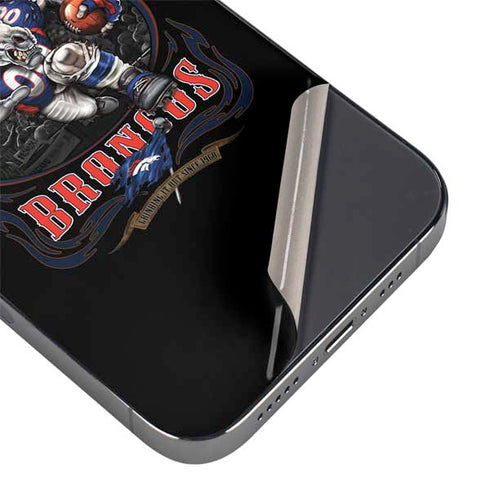 Liquid Blue NFL Denver Broncos Running Back iPhone 14 Pro Max Skin