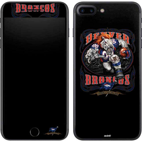 Liquid Blue NFL Denver Broncos Running Back iPhone 7 Plus Skin