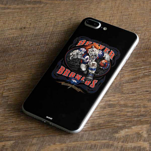 Liquid Blue NFL Denver Broncos Running Back iPhone 7 Plus Skin