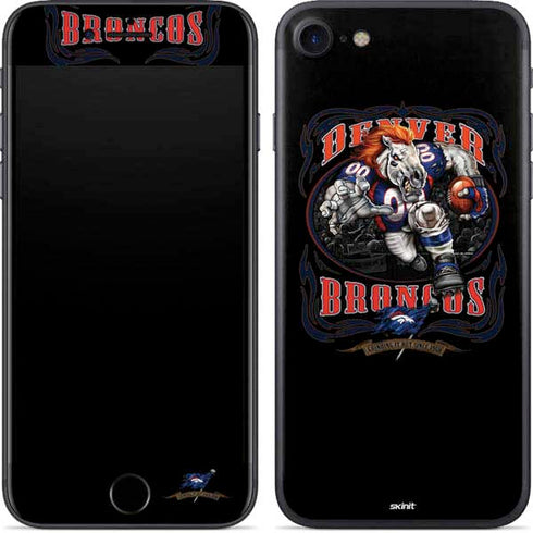 Liquid Blue NFL Denver Broncos Running Back iPhone 7 Skin
