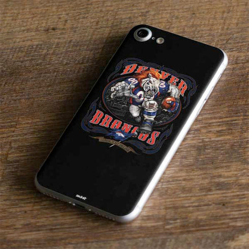 Liquid Blue NFL Denver Broncos Running Back iPhone 7 Skin