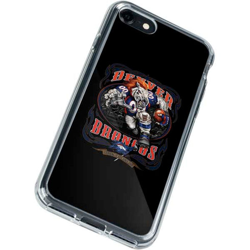 Liquid Blue NFL Denver Broncos Running Back iPhone SE (2nd & 3rd Gen) Clear Case