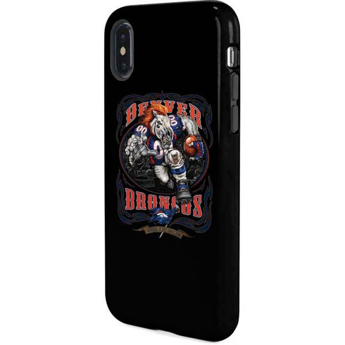 Liquid Blue NFL Denver Broncos Running Back iPhone X Pro Case