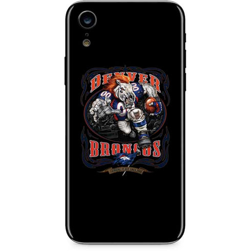 Liquid Blue NFL Denver Broncos Running Back iPhone XR Skin