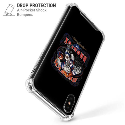 Liquid Blue NFL Denver Broncos Running Back iPhone XS Max Clear Case