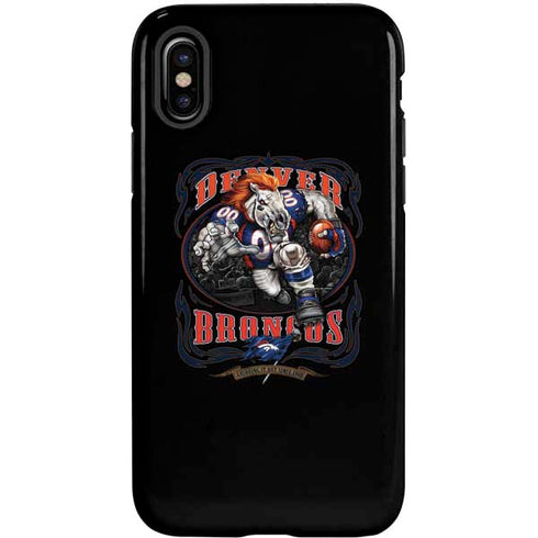 Liquid Blue NFL Denver Broncos Running Back iPhone XS Pro Case